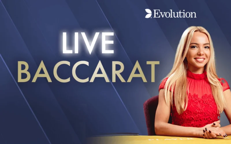 Gana al crupier del casino 1Win en el juego Live Baccarat.